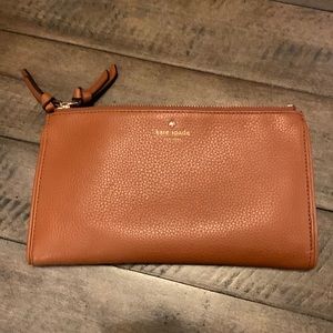 Kate Spade pebbled leather wallet.